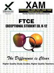 Cover of: FTCE Exceptional Student Education K-12