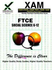 Cover of: FTCE Social Science 6-12