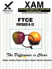 Cover of: FTCE Physics 6-12 by Sharon Wynne