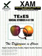 Cover of: TExES Social studies 4-8 118