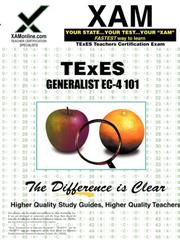 Cover of: TExES Generalist EC-4 101