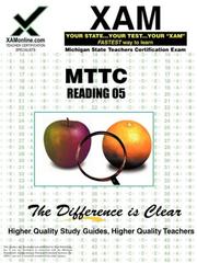 Cover of: MTTC Reading 05