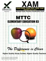 Cover of: MTTC Elementary Education 83
