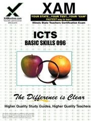 Cover of: ICTS Basic Skills 096: Teacher Certification Exam