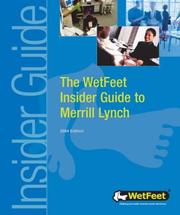 Cover of: The WetFeet Insider Guide to Merrill Lynch by WetFeet Staff