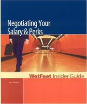 Cover of: Negotiating Your Salary & Perks (WetFeet Insider Guide)