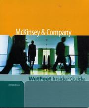 Cover of: McKinsey & Company: WetFeet Insider Guide (Wetfeet Insider Guide)