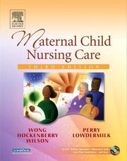 Cover of: Maternal child nursing care