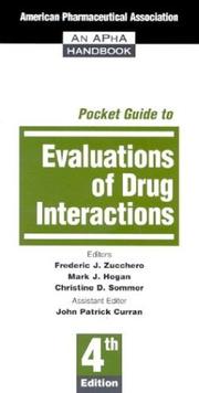 Cover of: Evaluations of Drug Interactions