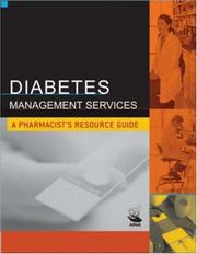 Cover of: Diabetes Management Services by American Pharmacists Association (APhA), American Pharmacists Association