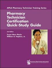 Pharmacy Technician Certification Quick-Study Guide