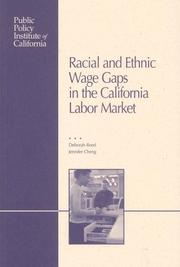 Cover of: Racial and Ethnic Wage Gaps in the California Labor Market