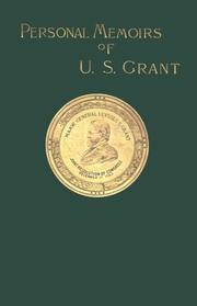 Cover of: Personal Memoirs of U. S. Grant, Vol. 2 by Ulysses S. Grant