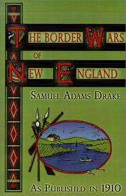 Cover of: The Border Wars of New England