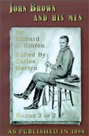 Cover of: John Brown and His Men, Vol. 2 | Richard J. Hinton