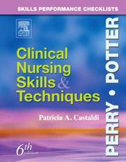 Cover of: Skills Performance Checklists by Anne Griffin Perry, Patricia A. Potter