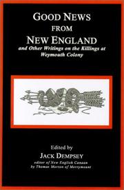 Cover of: Good News from New England by Jack Dempsey, Jack Dempsey