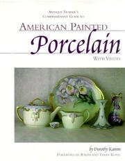 Cover of: Comprehensive Guide to American Painted Porcelain