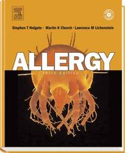Cover of: Allergy