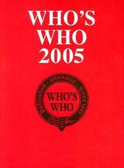 Cover of: Who's Who 2005: 157th Annual Edition (Who's Who)
