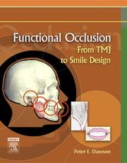 Cover of: Functional Occlusion: From TMJ to Smile Design