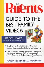 Cover of: The Parents guide to the best family videos: great movies for parents and kids to share