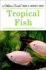 Cover of: Tropical Fish (A Golden Guide from St. Martin's Press)
