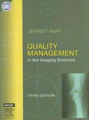 Quality management in the imaging sciences / Jeffrey Papp by Jeffrey Papp