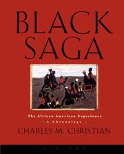 Cover of: Black Saga: The African American Experience by Charles M. Christian