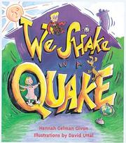Cover of: We Shake in a Quake by Hannah Gelman Givon