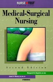 Cover of: Nursetest: Medical-Surgical Nursing