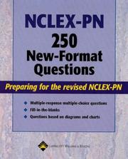 Cover of: Nclex-Pn 250 New-Format Questions: Preparing for the Revised Nclex-Pn
