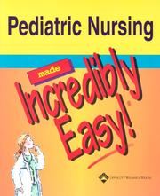 Cover of: Pediatric Nursing Made Incredibly Easy! by Springhouse