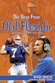Cover of: The Boys from Old Florida: Inside Gator Nation