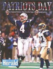 Cover of: Patriots Day by Sports Publishing Inc, Sports Publishing Inc