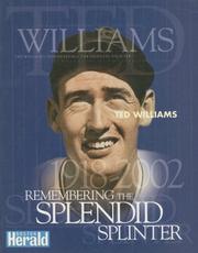 Cover of: Ted Williams: Remembering the Splendid Splinter