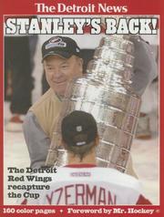 Cover of: Stanley's Back! The Detroit Red Wings Recapture the Cup