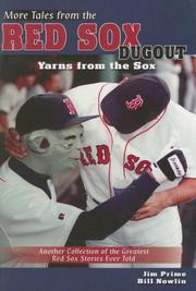 Cover of: More Tales from the Red Sox Dugout by Jim Prime, Bill Nowlin