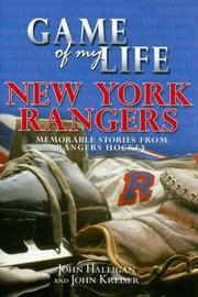 Cover of: Game of My Life: New York Rangers