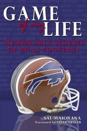 Cover of: Game of My Life: Memorable Stories of Buffalo Bills Football (Game of My Life)