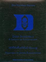 Cover of: 100 Seasons of Duke Basketball by Bill Brill