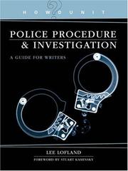 Cover of: Police Procedure & Investigation: A Guide for Writers (Howdunit)