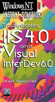 Cover of: Troubleshooting IIS 4.0 and Visual InterDev 6.0