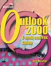 Cover of: The Microsoft Outlook 2000 e-Mail and Fax Guide by Sue Mosher