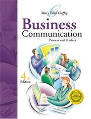 Cover of: Business Communication | Mary Ellen Guffey