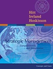 Cover of: Strategic Management by Michael A. Hitt, R. Duane Ireland, Robert E. Hoskisson, Robert E. Hosk