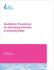 Cover of: Qualitative Procedures for Identifying Particles in Drinking Water