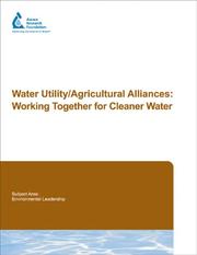 Cover of: Water utility/agricultural alliances by Angie Fletcher