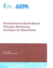 Cover of: Development of Event-Based Pathogen Monitoring Strategies for Watersheds | Paula Rees