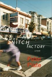 Cover of: Snitch factory by Peter Plate